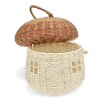 Rattan mushroom house - Wonders of Nature
