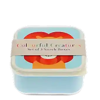 Snack boxes (set of 3) - Colourful Creatures