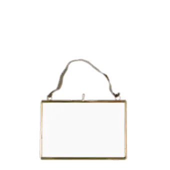 Landscape Hanging Brass Frame 15x10cm