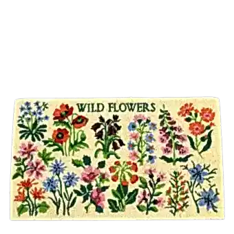 Wild Flowers Doormat