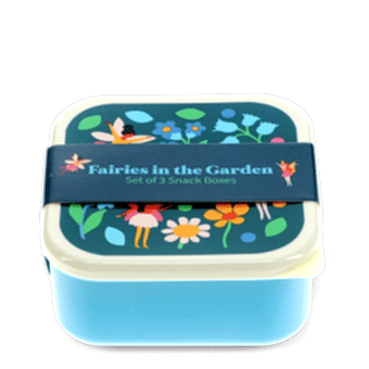 Snack boxes (set of 3) - Fairies in the Garden