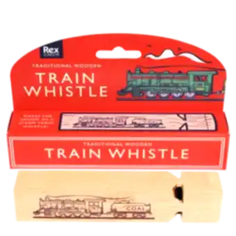 Traditional Wooden Train Whistle