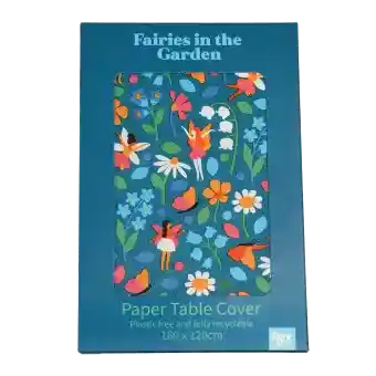 Fairies In The Garden Paper Table Cover