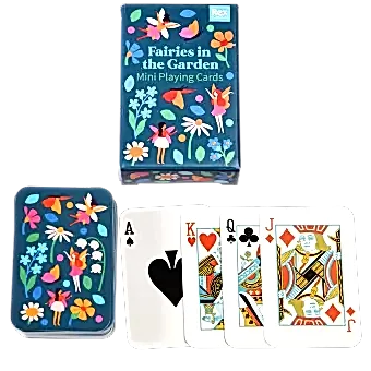 Fairies In The Garden Mini Playing Cards