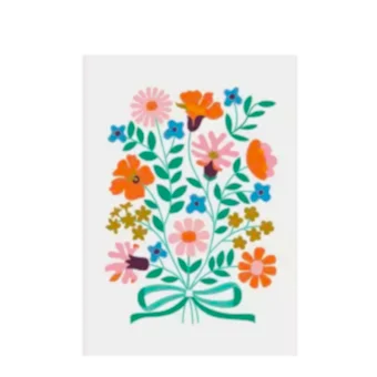 Bunch Of Flowers Greeting Card