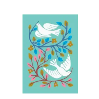 Doves Greeting Card