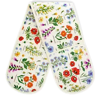 Double Oven Glove - Wild Flowers