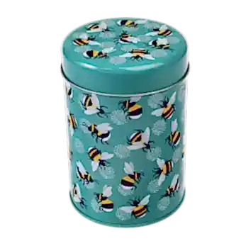 Bumblebee Canister Tin