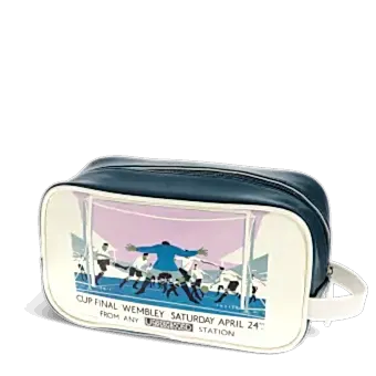 Wash bag - TfL Vintage Poster "Cup Final"