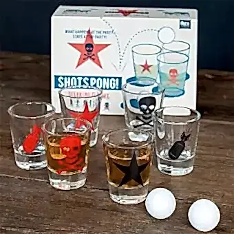 Drinking game - Shots Pong