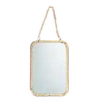 Rectangular Hanging Mirror (15.5cm X 10.5cm)