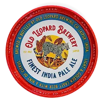 Round Serving Tray - Old Leopard Brewery