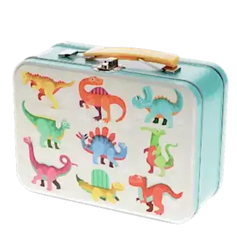 Tin Case - Dinosaurs