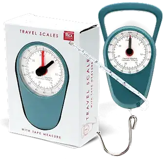 Travel scales - Petrol blue