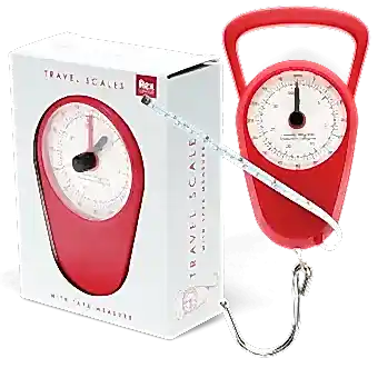 Travel scales - Red