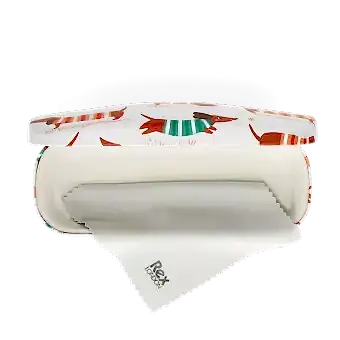 Glasses case & cleaning cloth - Sausage Dog