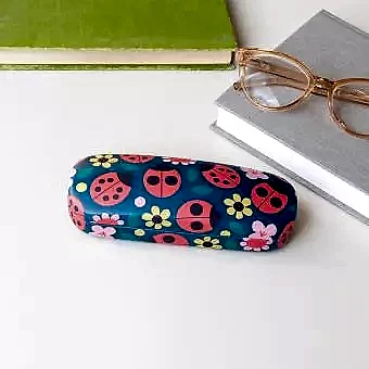 Glasses case & cleaning cloth - Ladybird