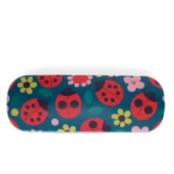 Glasses case & cleaning cloth - Ladybird