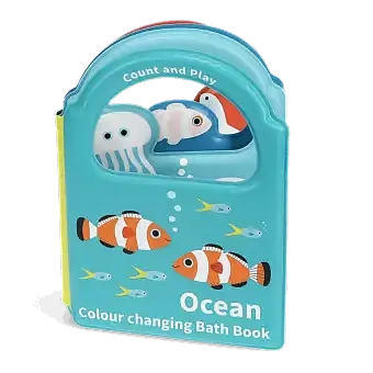 Colour changing bath book - Ocean