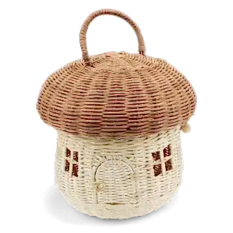 Rattan mushroom house - Wonders of Nature