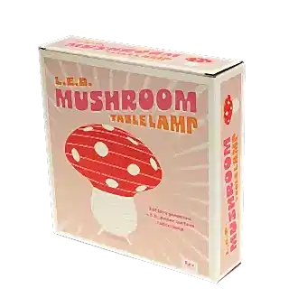 LED mushroom table lamp