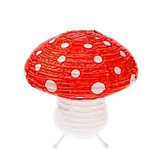 LED mushroom table lamp