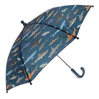 kids sharks push up umbrella