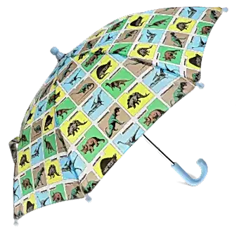 kids prehistoric land push up umbrella