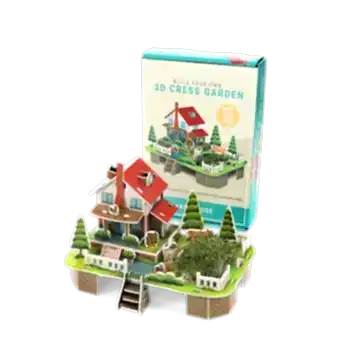 Build your own cress garden - Small Farmhouse