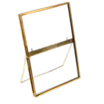 Standing Brass Frame 18x13cm