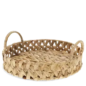 Water hyacinth tray