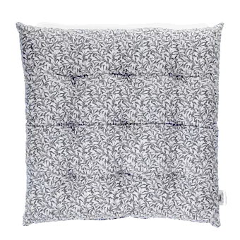 Seat pad cushion (37x37cm) - Grey leaf