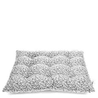 Seat pad cushion (37x37cm) - Grey leaf