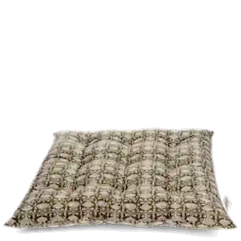 Seat pad cushion (37x37cm) - Brown lily
