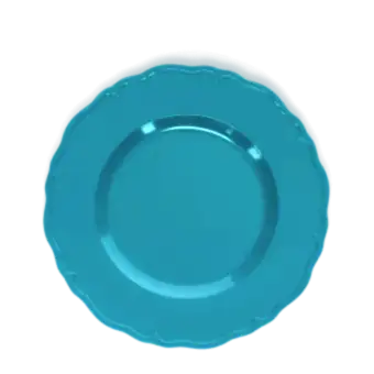 Melamine plate (20cm) - Petrol blue