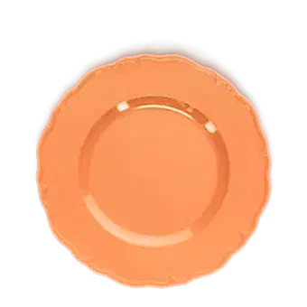 Melamine plate (20cm) - Orange
