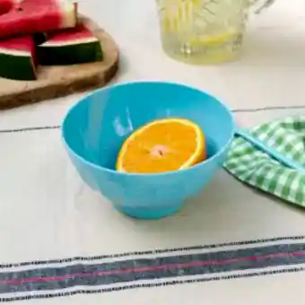 Melamine bowl - Pale blue