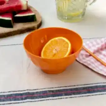 Melamine bowl - Orange