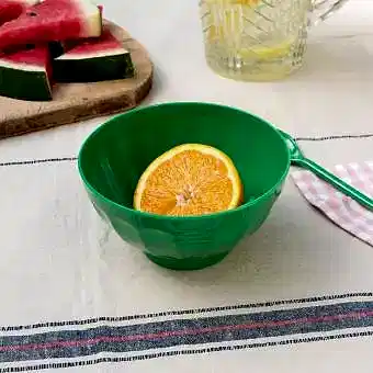 Melamine bowl - Bright green