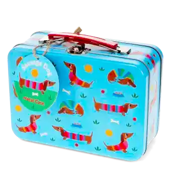 Tin case - Sausage Dog