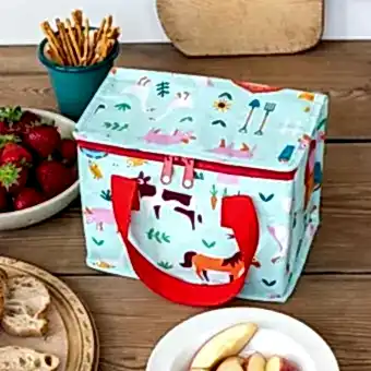 Insulated lunch bag - Farmyard