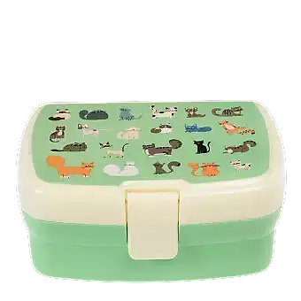 Lunch box with tray - Nine Lives