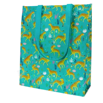 Recycled shopping bag - Cheetah
