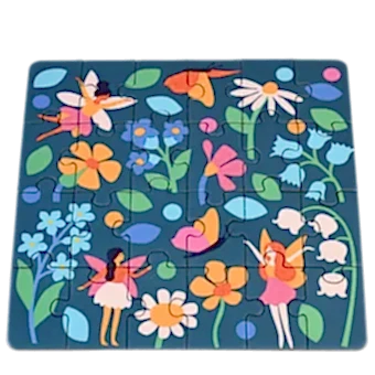 Mini jigsaw puzzle - Fairies in the Garden