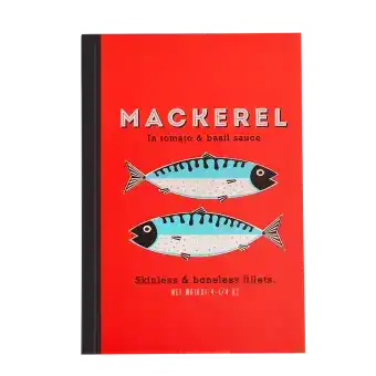 A5 notebook - Fish MACKEREL