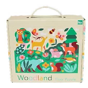 Floor puzzle (24 pieces) - Woodland