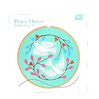 Embroidery kit - Peace Doves