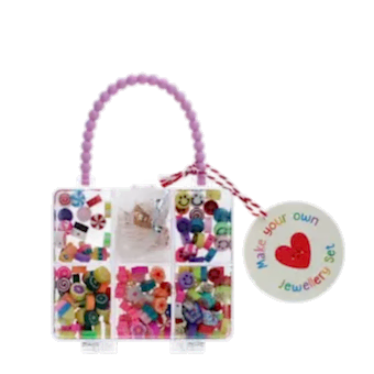 Make your own bead jewellery set - Handbag
