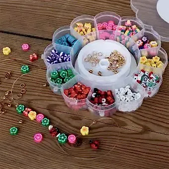 Make your own bead jewellery set - Daisy