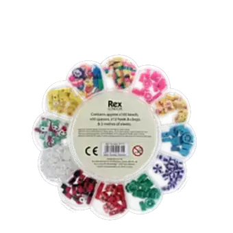 Make your own bead jewellery set - Daisy